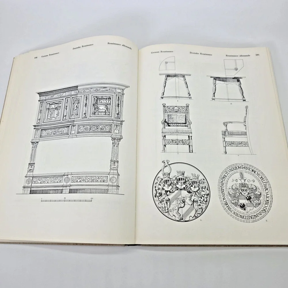1979 Ernst Rettelbusch Stilhandbuch German Hardcover Art‎ Book Julius Hoffmann